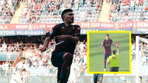 Del gol a la expulsión: Johan Vásquez rescata el empate para el Genoa y se va expulsado