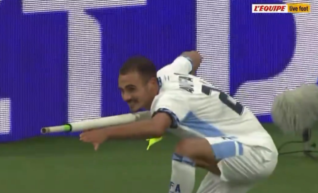 Polémica por festejo de jugador de Israel que fue expulsado