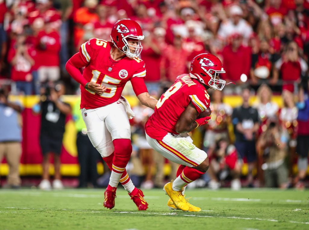 Patrick Mahomes con los Chiefs
