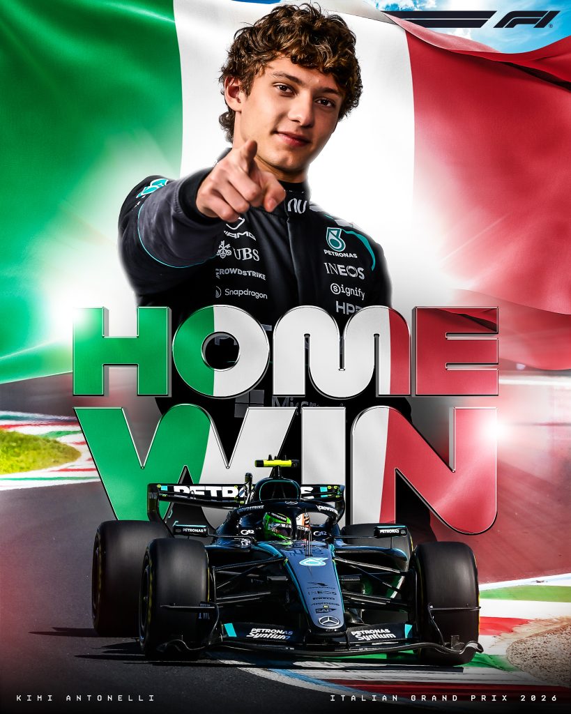 Kimi Antonelli en Italia