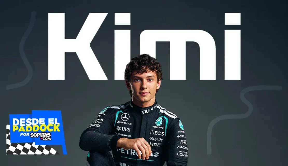 Kimi Antonelli va al fondo de la parrilla en el GP de Italia por estrategia de Mercedes