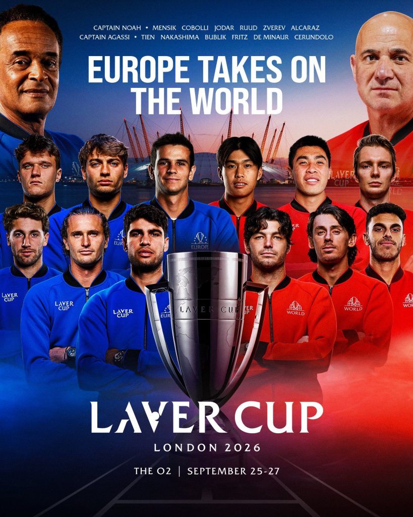 Laver Cup 2026: Equipos, cuándo es y dónde ver