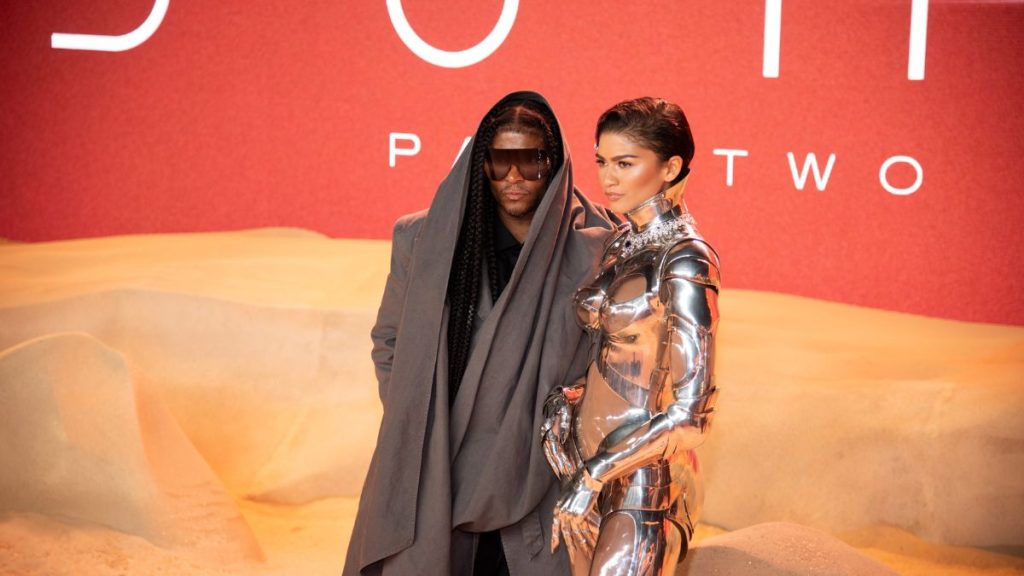 Law Roach y Zendaya en 2024