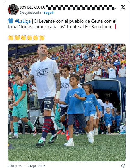 Campaña todos somos caballas ceuta
