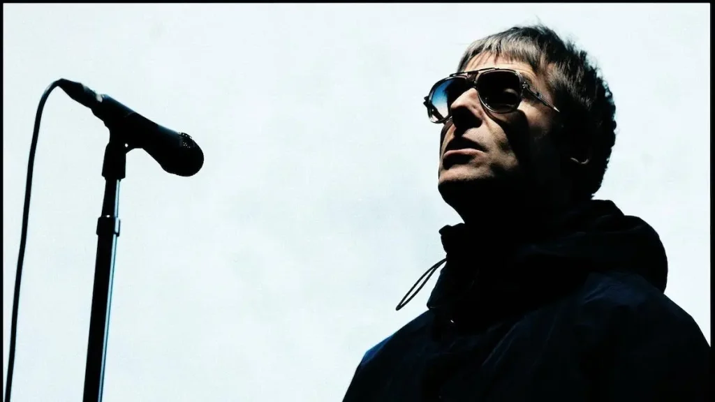 Liam Gallagher en foto tomada durante los shows de Oasis en 2025.