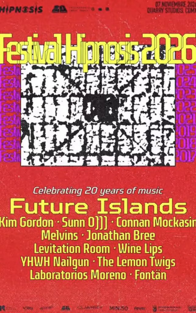 Cartel oficial del festival Hipnosis 2026