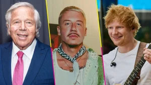 Fotos de Robert Kraft Macklemore y ed sheeran