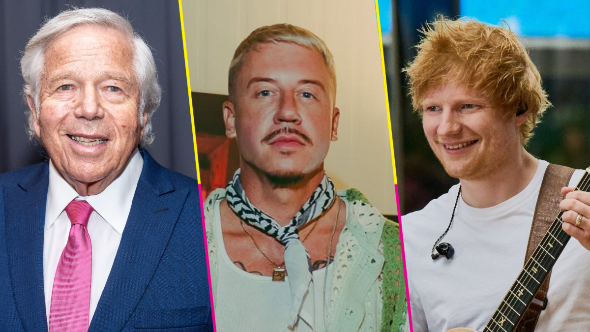 Fotos de Robert Kraft Macklemore y ed sheeran