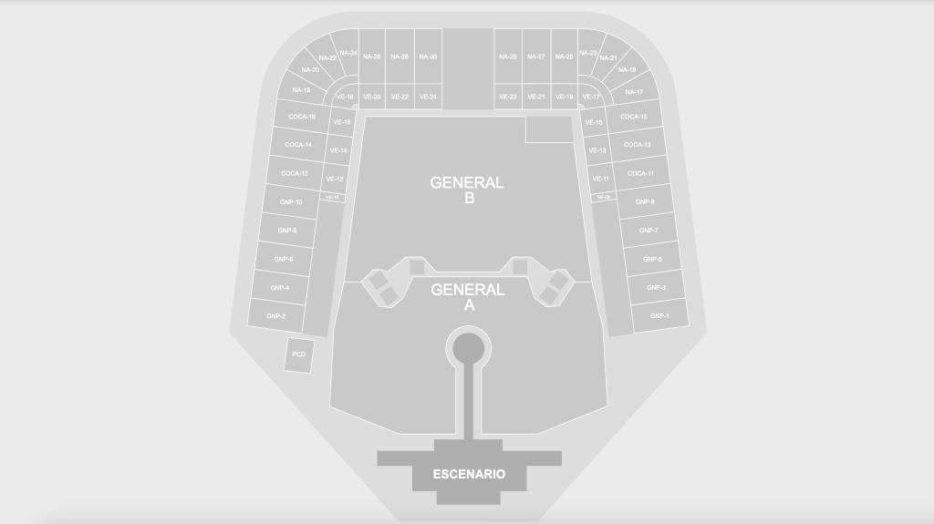 mapa estadio gnp seguros concierto nsqk 2027