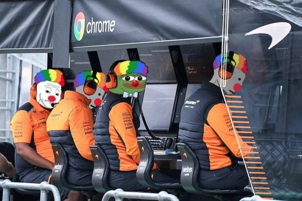 McLaren erró feo con la parada de Norris