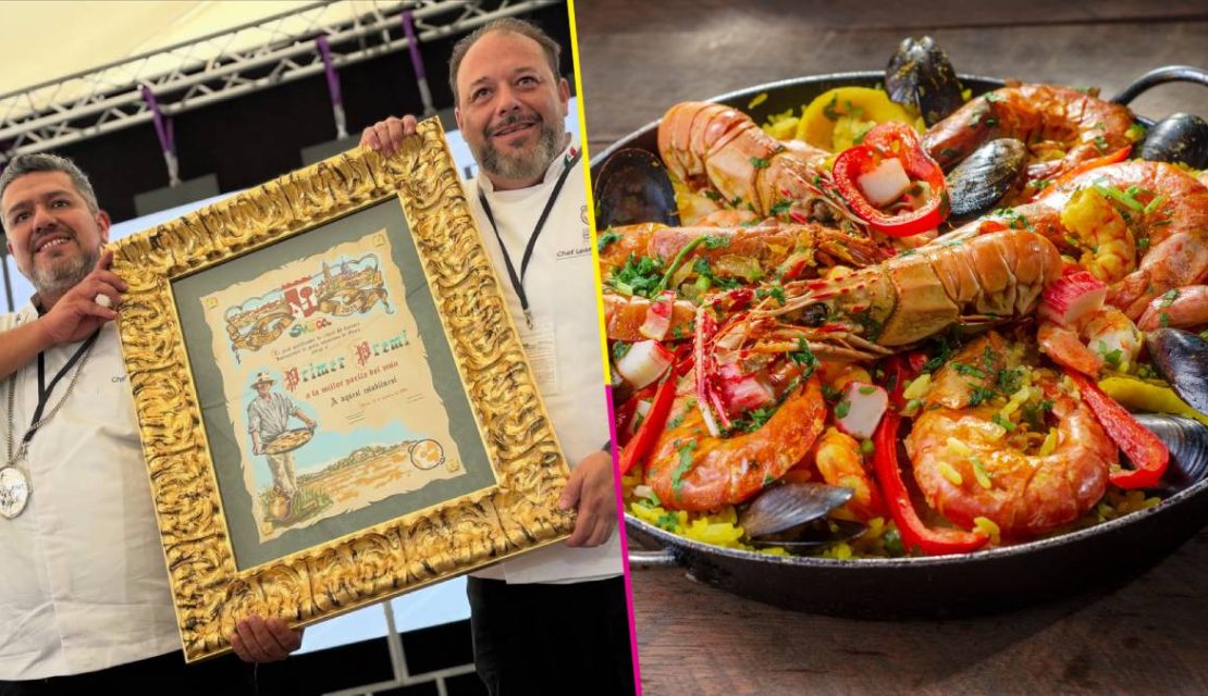 ¿La mejor paella del mundo? ¡Es de un chef mexicano en Tlaxcala!