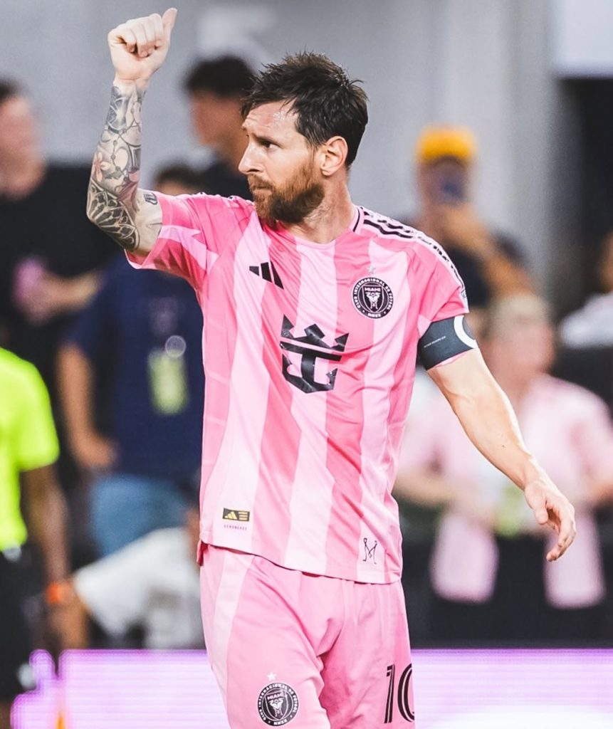 Lionel Messi, capitán del Inter Miami