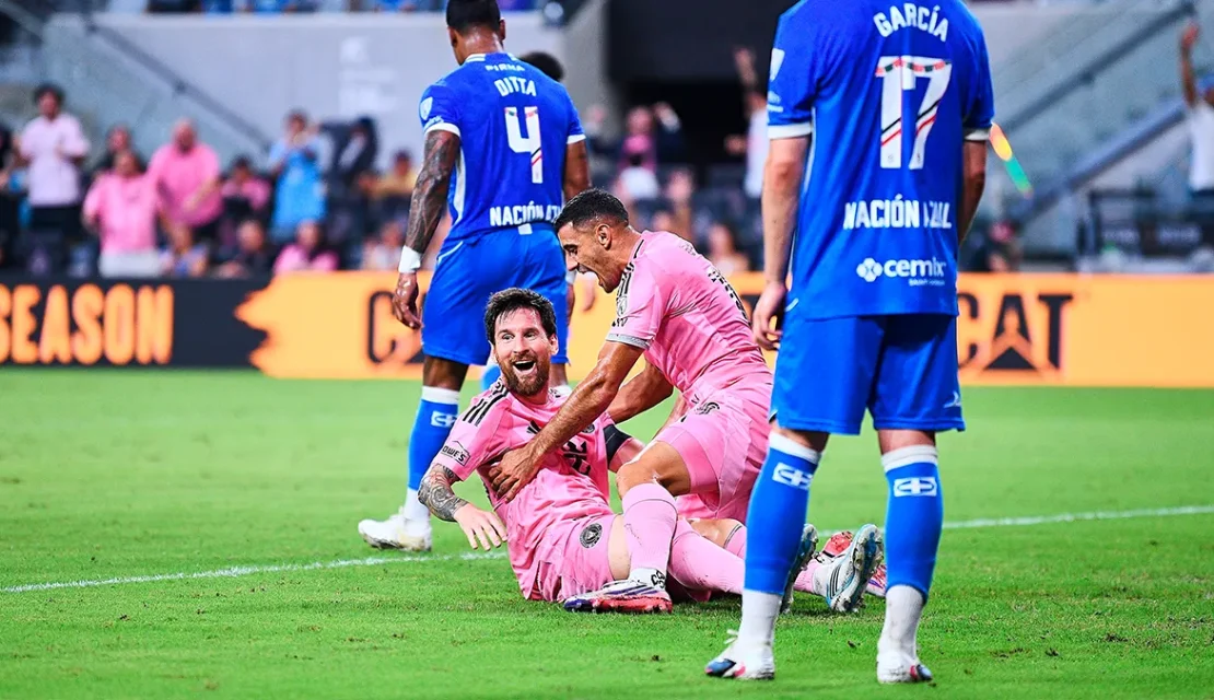 Golazo de Messi a Cruz Azul y el Inter Miami gana la Campeones Cup