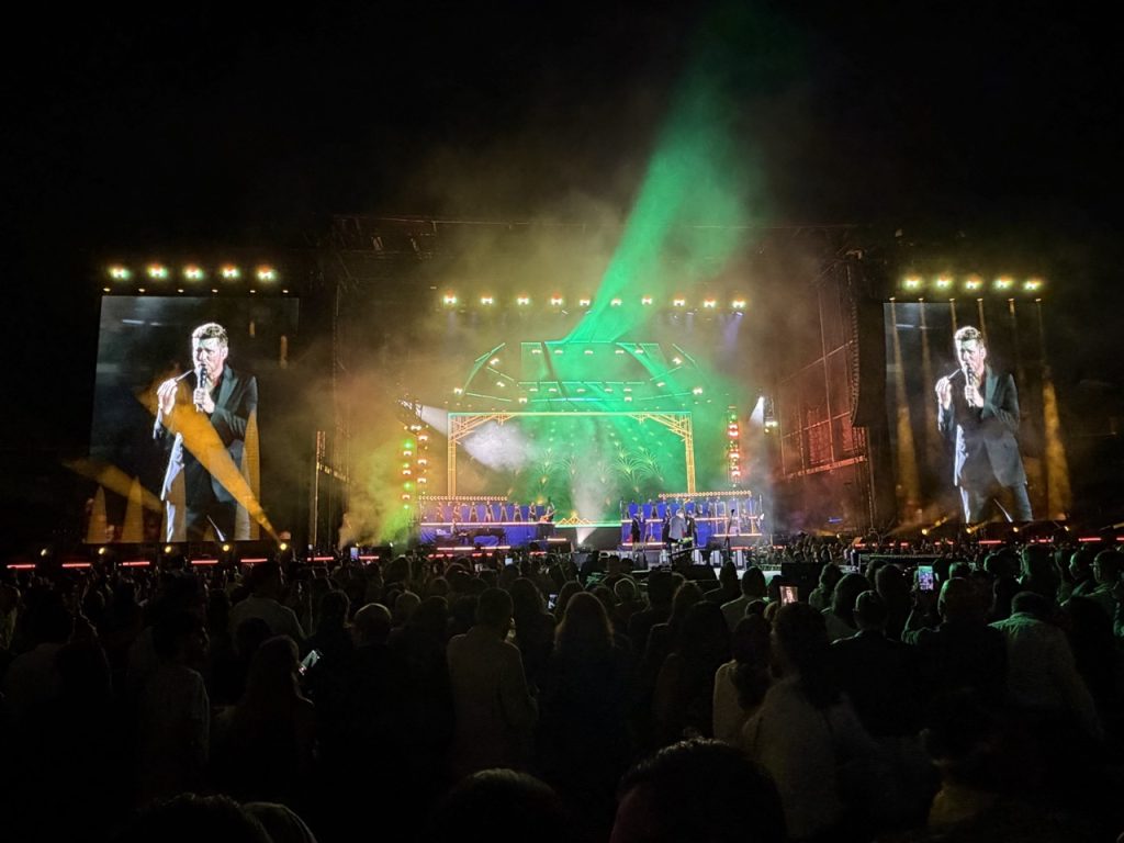 michael bublé en el coliseo gnp seguros de guadalajara