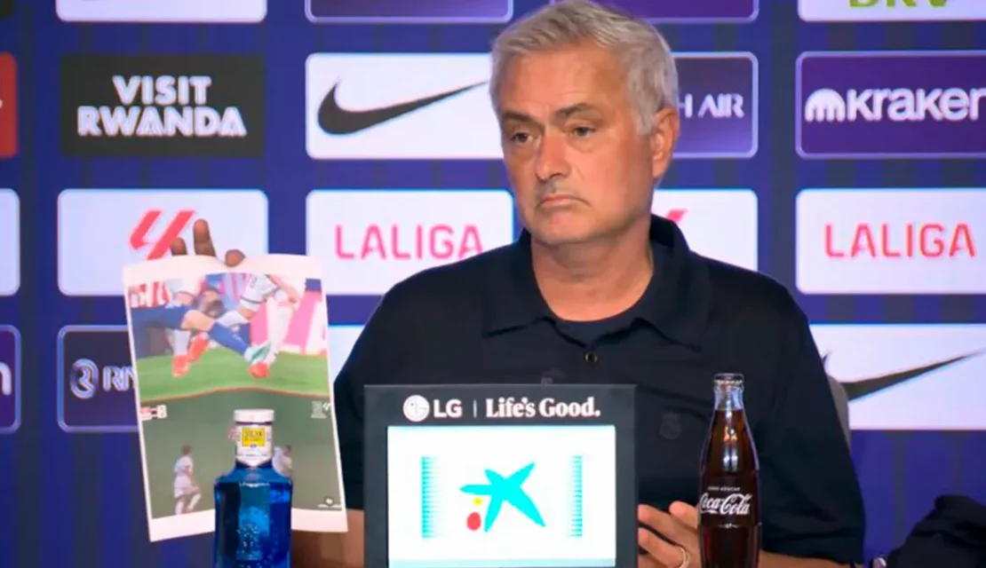 José Mourinho explota con el arbitraje tras la derrota del Real Madrid ante el Atlético