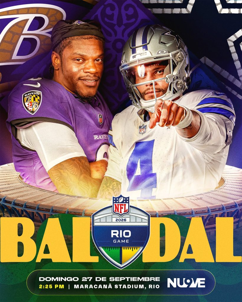 NFL en Río de Janeiro: ¿Dónde ver el Cowboys vs Ravens?