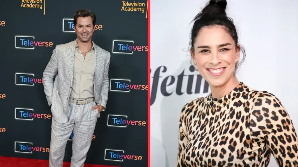Sarah Silverman y Andrew Rannells