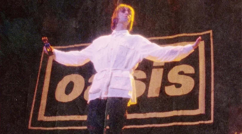 Foto de Oasis en Knebworth, 1996