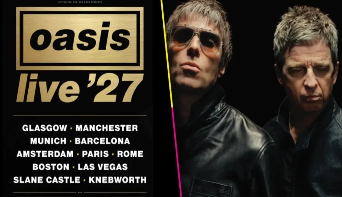 ¿Cómo comprar boletos para los conciertos de Oasis en 2027? Acá te decimos