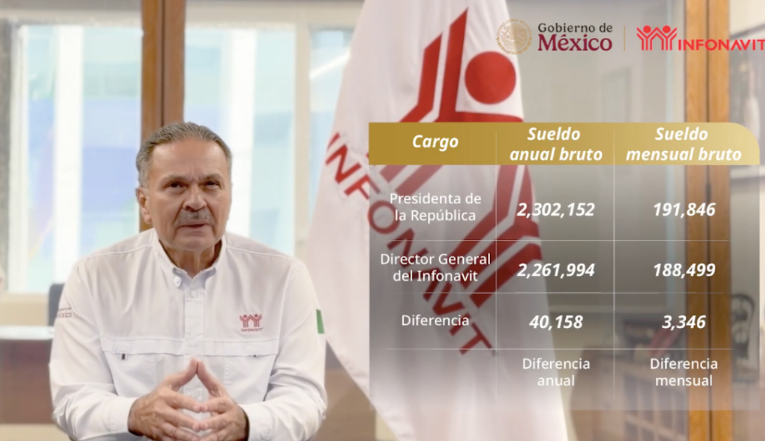 Al estilo “Gaviota”: Director del Infonavit reacciona ante las críticas de su declaración patrimonial