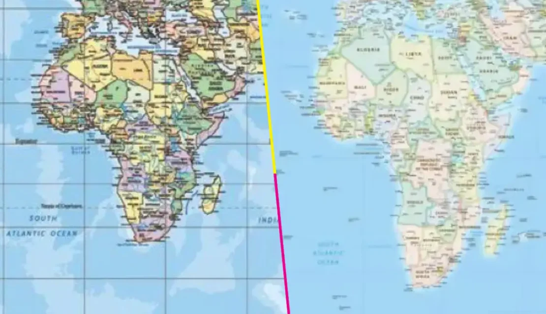 África se ve más pequeña de lo que es y la ONU votó por corregir mapas mundiales