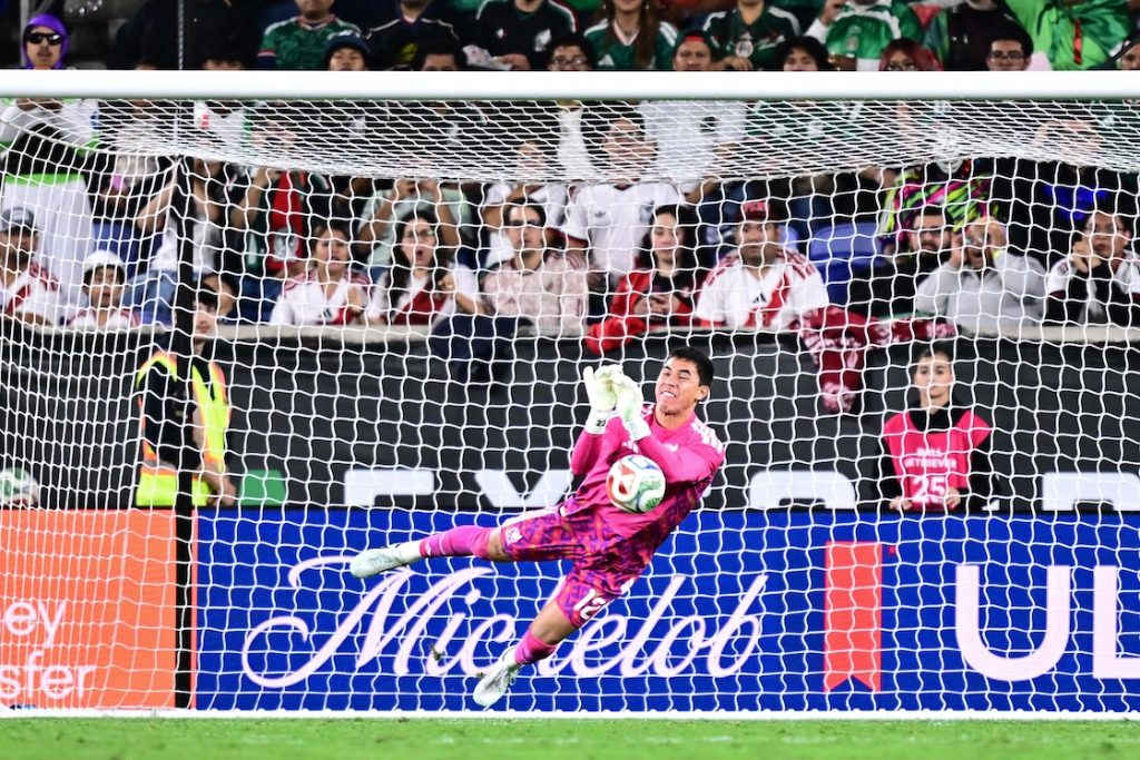 Oscar García con la Selección