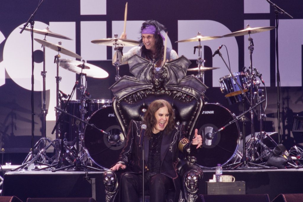 Ozzy Osbourne en el concierto Back to the Beginning