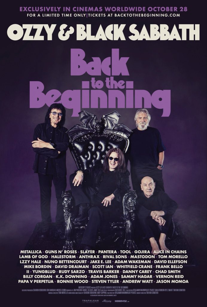 Póster oficial de la película de Back to the Beginning