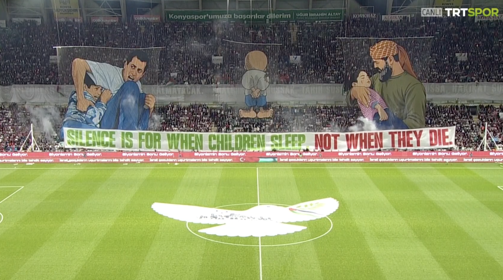 Konyaspor pospone partido “hasta que Palestina sea libre”