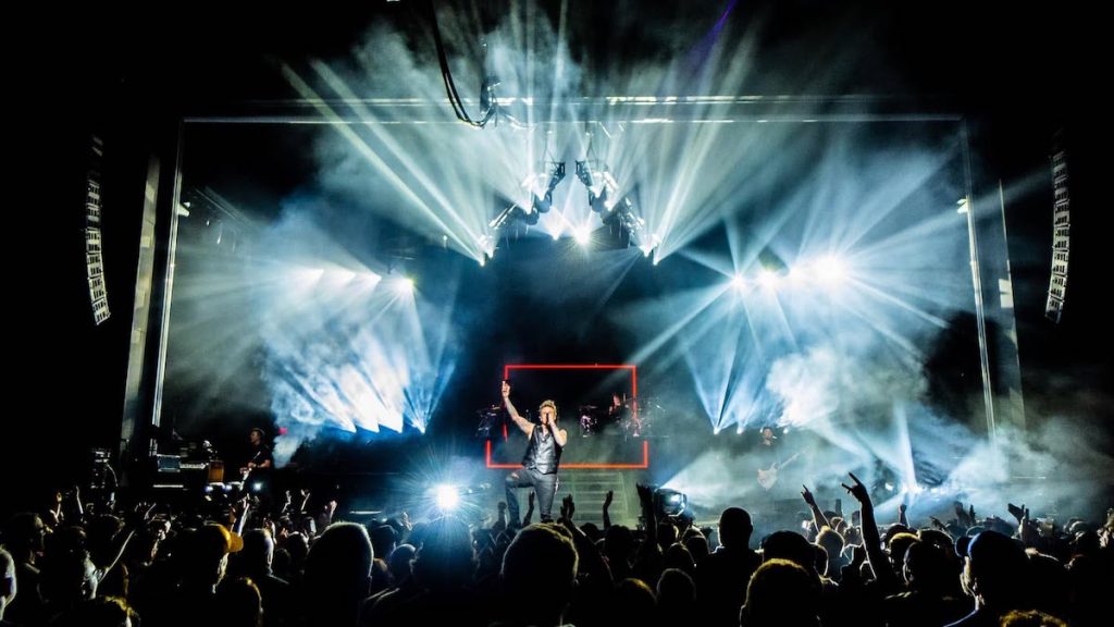 Foto tomada en concierto de Papa ROach en 2026