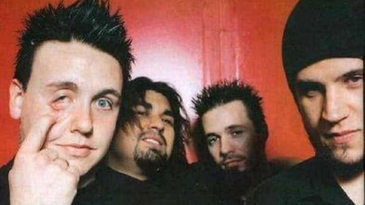 Foto de Papa Roach en su época de los años 2000