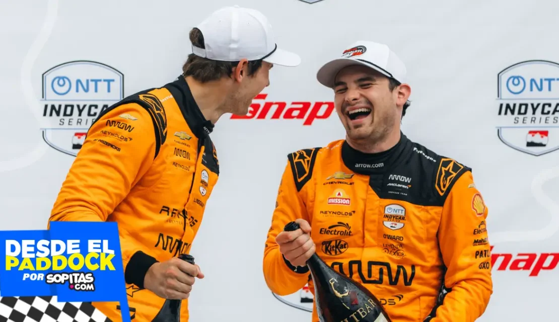 Pato O’Ward responde las acusaciones de Christian Lundgaard y advierte que va por el subcampeonato