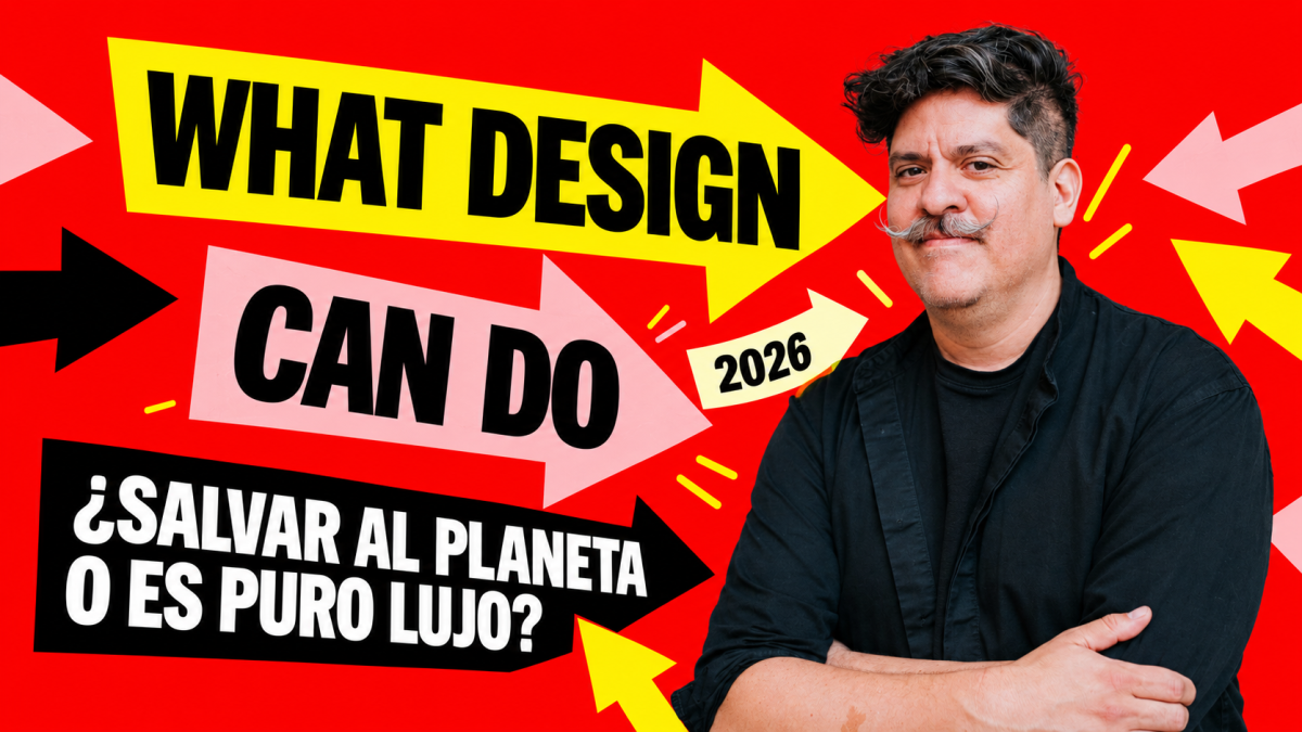 Ricardo Lozano en entrevista sobre diseño sustentable para What Design Can Do México 2026