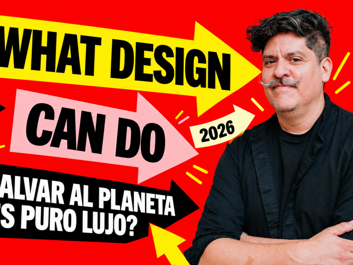 Ricardo Lozano en entrevista sobre diseño sustentable para What Design Can Do México 2026