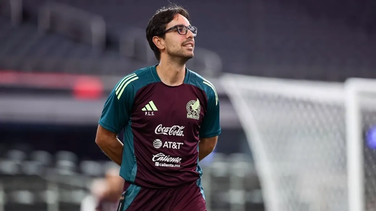 Pol Lorente, en Selección Mexicana
