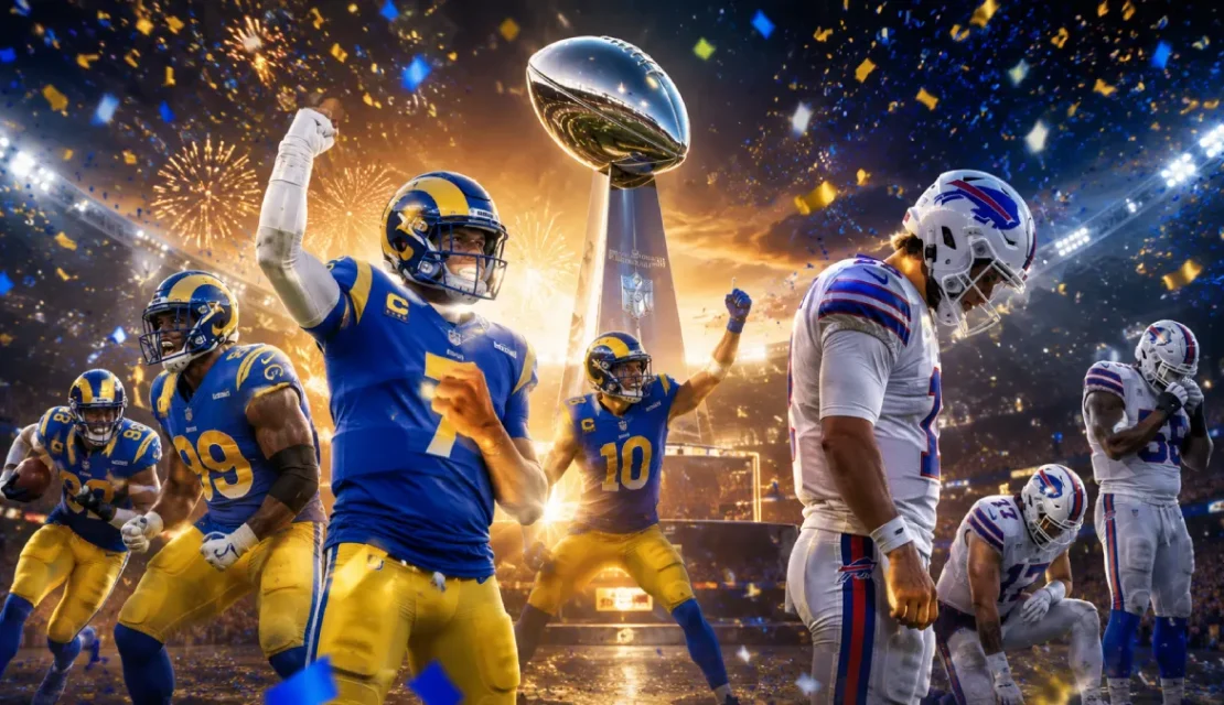 La IA ya tiene a sus favoritos para el Super Bowl LXI y Rams serían campeones de la NFL