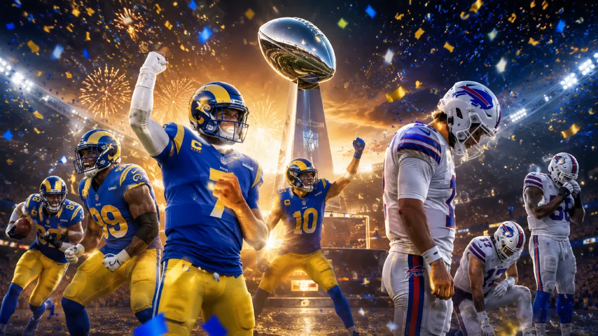 La IA ya tiene a sus favoritos para el Super Bowl LXI y los Rams serían campeones de la NFL