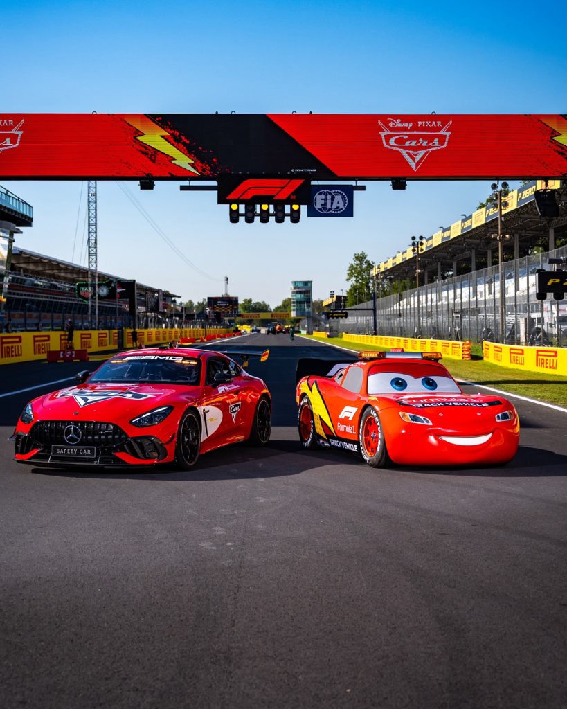 Rayo McQueen y el Safety Car