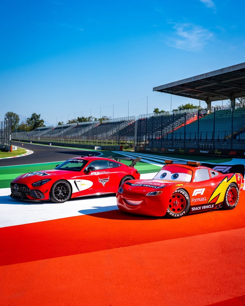 Rayo McQueen inspirará al safety car en Monza