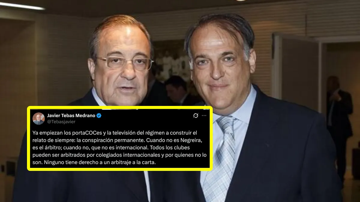 Real Madrid exige salida de Javier Tebas