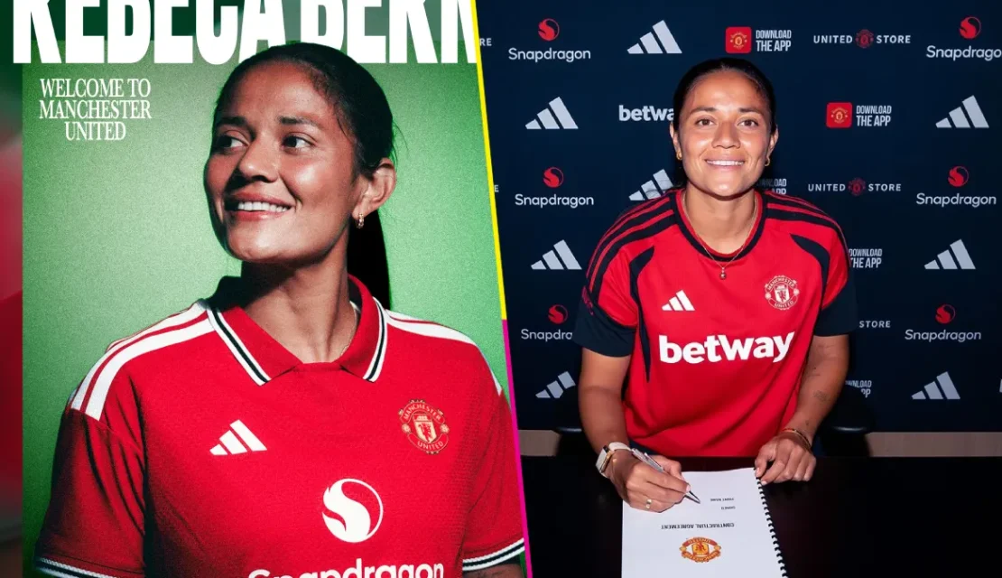 ¡Historia pura! Rebeca Bernal llega al Manchester United