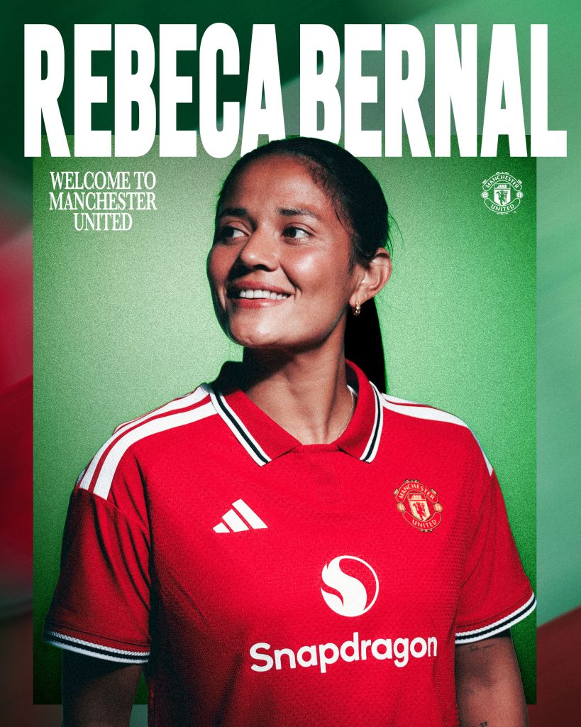 Rebeca Bernal llega al Manchester United