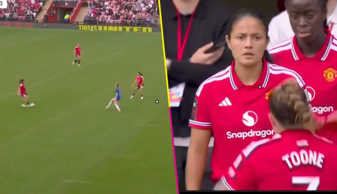 Momento histórico: La mexicana Rebeca Bernal debuta con Manchester United