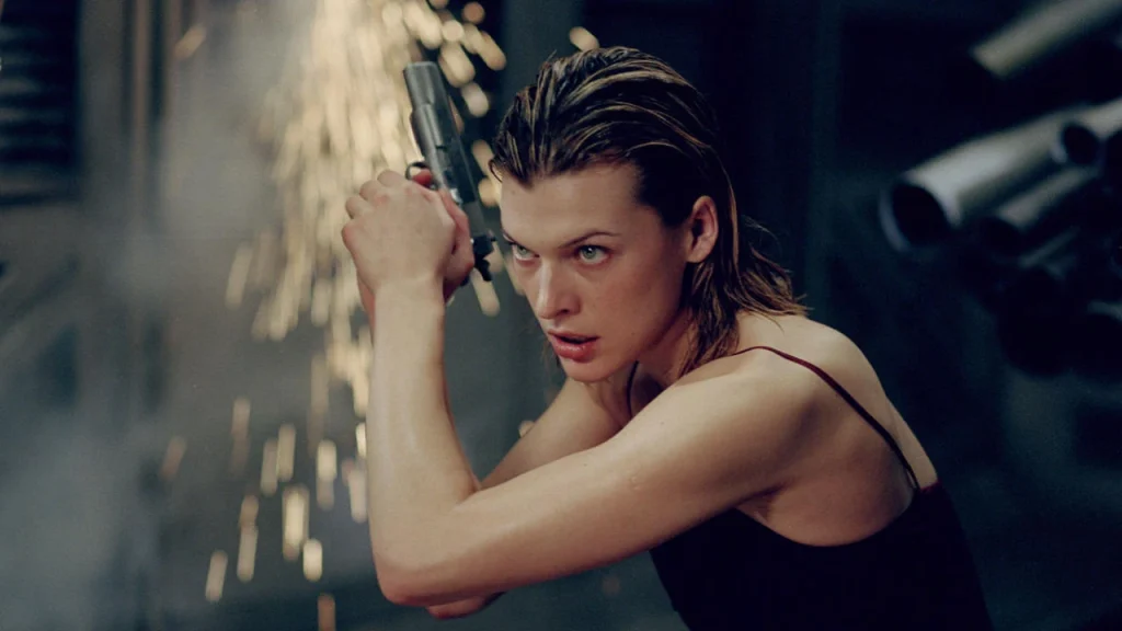 Imagen de Resident Evil de 2002 con Milla Jovovich