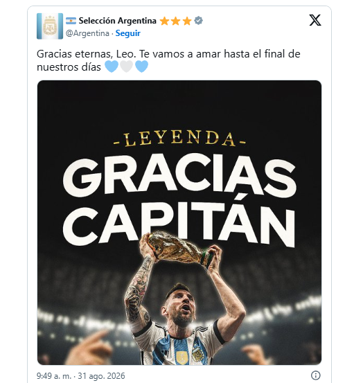 Messi podría jugar un último partido con Argentina en la fecha FIFA