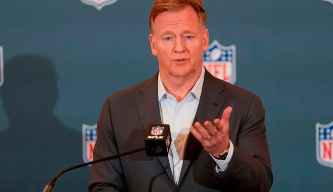 Roger Goodell renueva contrato como comisionado de la NFL hasta marzo de 2031