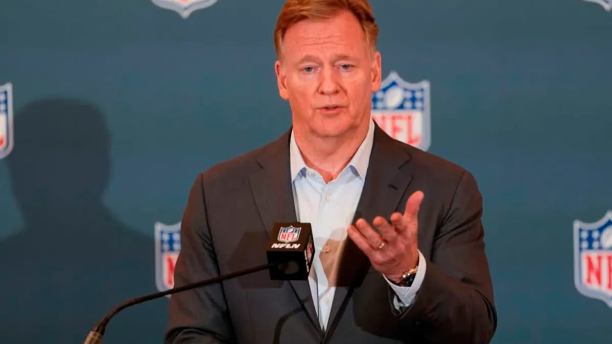 Roger Godell renueva contrato como comisionado de la NFL