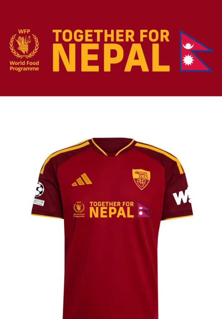 Así será la playera de la Roma en Champions League