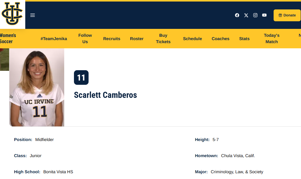 La vez que Scarlett Camberos no fue elegida en el draft de la NWSL, la liga femenil de Estados Unidos
