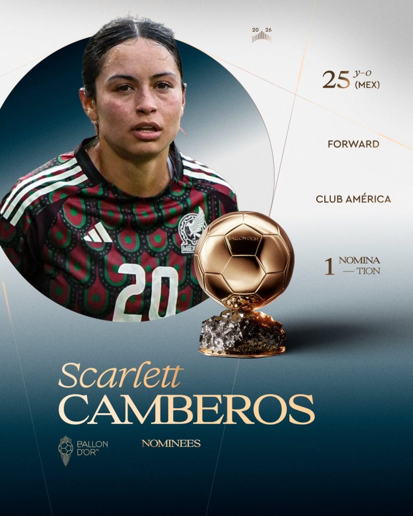 La vez que Scarlett Camberos no fue elegida en el draft de la NWSL, la liga femenil de Estados Unidos